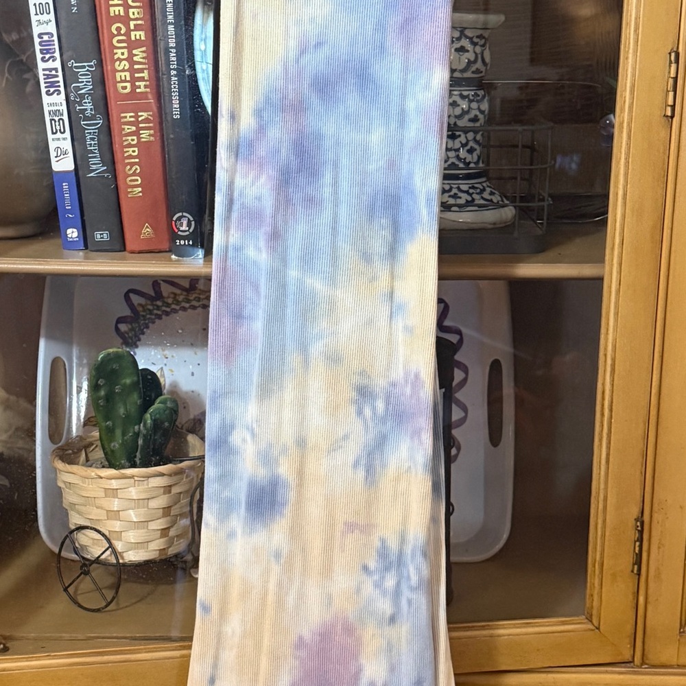 Tie-Dye Dress in Pastel Hues